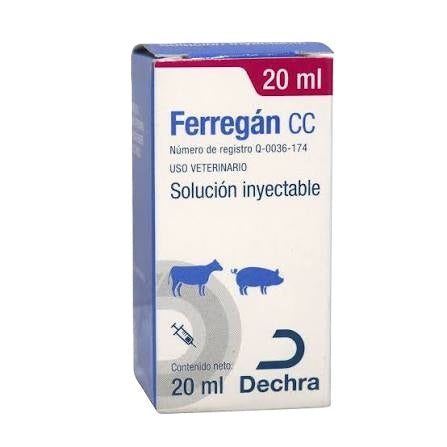 Ferregan CC Frasco ámpula 20 ml